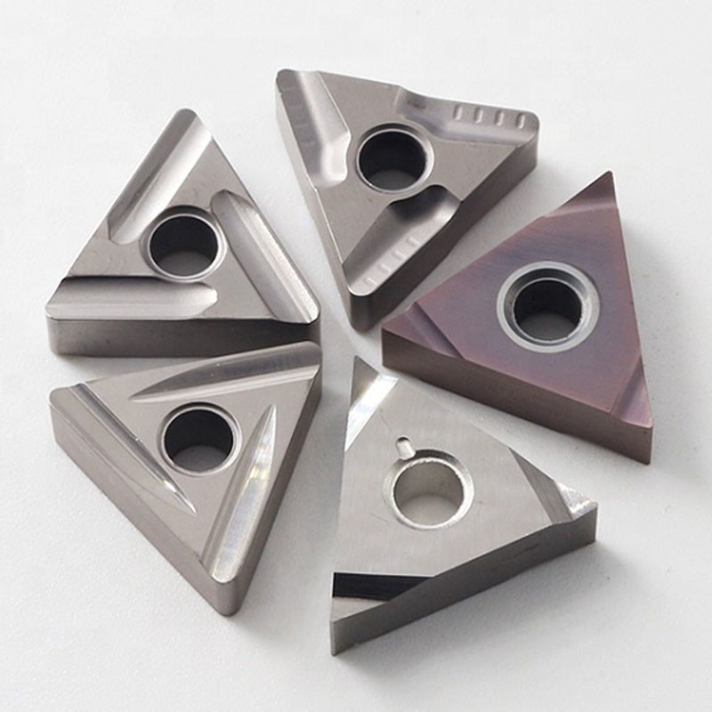 Metal Ceramic TNMG 1604 Carbide Milling Cutter Inserts For Steel