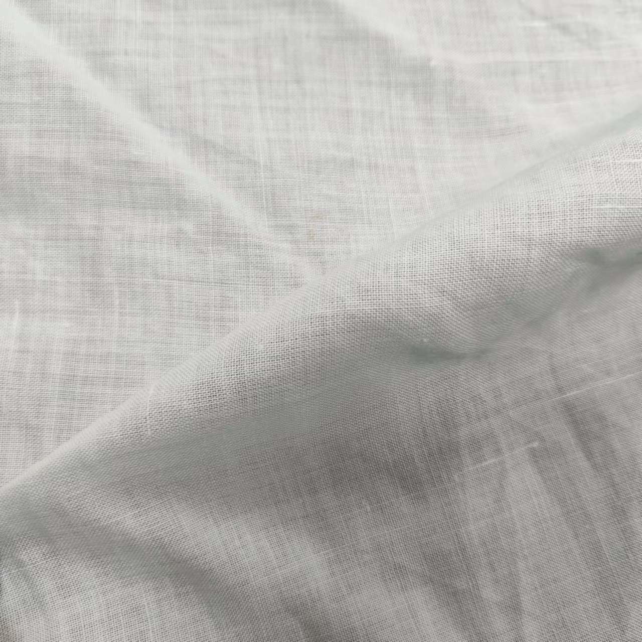 Breathable Dyed 100% Ramie Fabric 120 Gsm 140cm Thin Vintage Shirt And Skirt