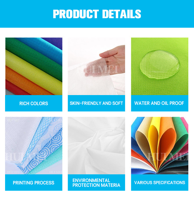 Agricultural PP Spunbond Nonwoven Fabric 165gsm Breathable