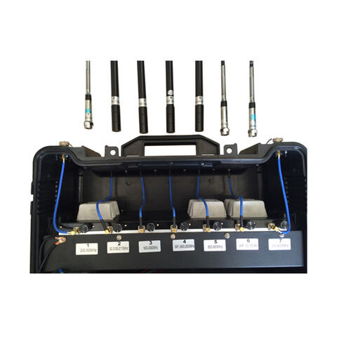 Adjustable Output Power each 7 Bands Bulit-in Battery Mobile Phone Signal Jammer ,cellular jammer
