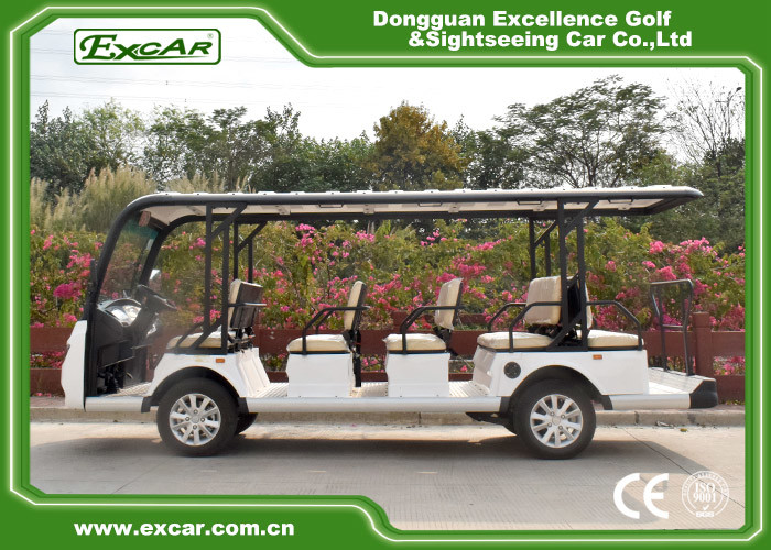 EXCAR G1S14 Electric Passenger Car 48V Trojan Battery Powered Electriic Sightseeing Bus