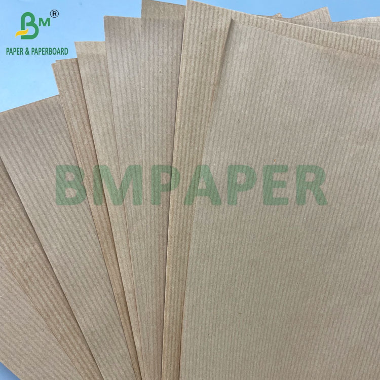 50gsm 60gsm 70gsm 80gsm High Burst Strength MG Brown Ribbed Kraft Paper