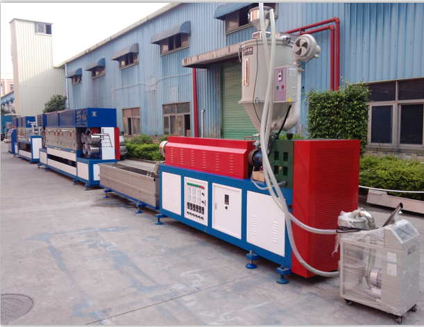 Safe And Reliable PP Belt Strapping Machine , 110mm PP Strap Extrusion Machine