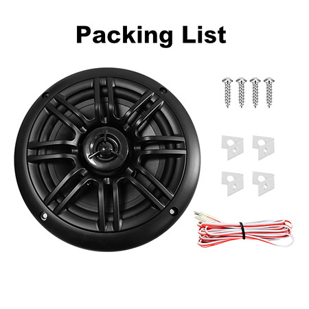 Wholesale Speaker Audio 60W Waterproof ABS Case 6.5 Inch Marine Speaker For Boat