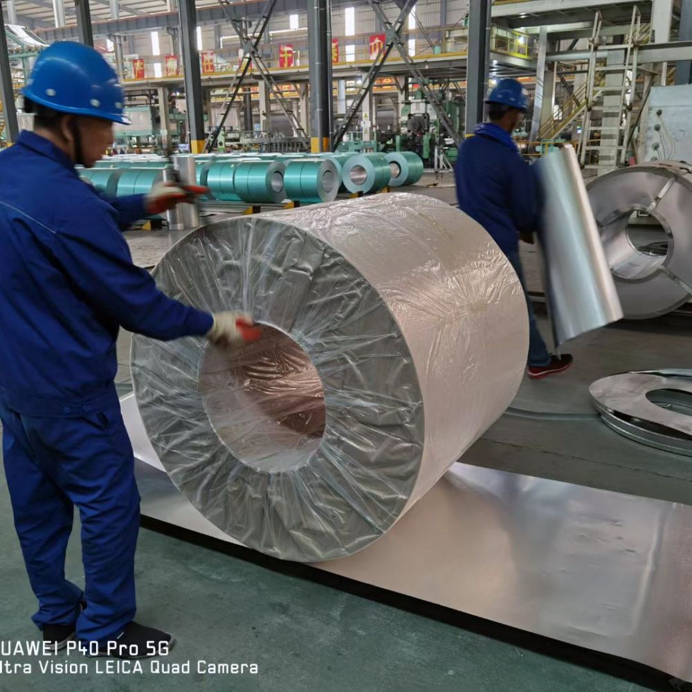 Construction Materials Electro Galvanized Steel Coil with Zinc Coating 3mm 4mm 5mm dx51d z275 z40g Regular Spangles