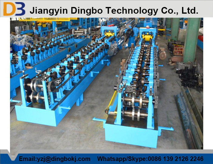C Channel Steel Purlin Roll Forming Machine For Pre-Engineering House