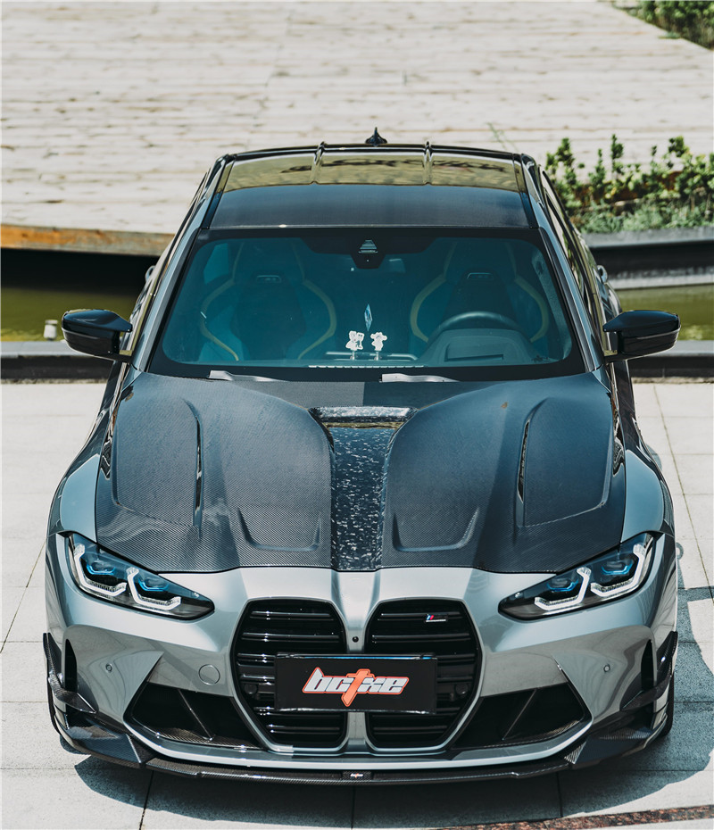 Auto Parts for BMW G80 G82 M3 M4 Carbon Fiber Cover G80 G82 M3 M4 Carbon Fiber Hood