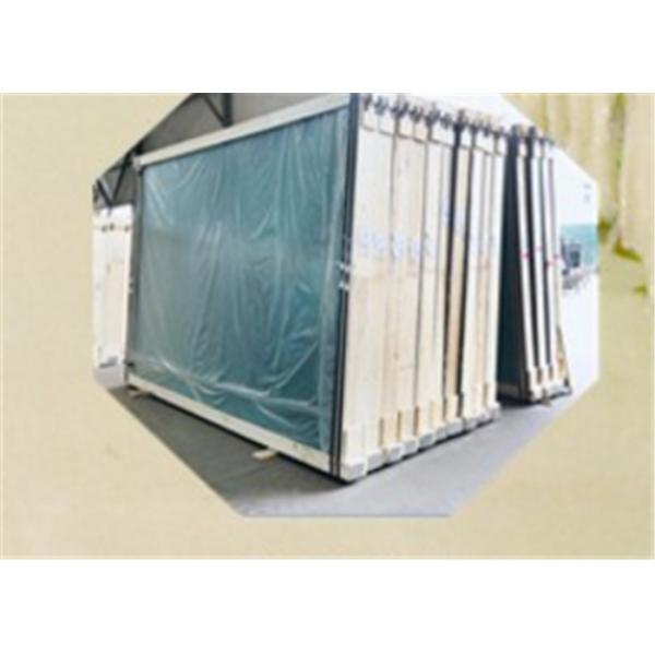 Different Thickness Low Light Reflection Clear Low E Glass Flat Shape With High Light Transmission