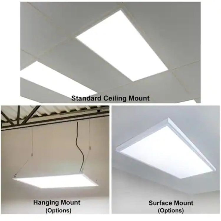 600x1200mm LED Flat Panel Light 80 Watt With Aluminum Frame Ceiling Panel Light