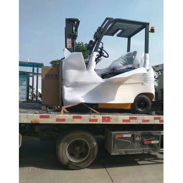 AC / DC Type Electric Forklift Truck 2000kg With Full Free Lifting 3280kg Service Weight