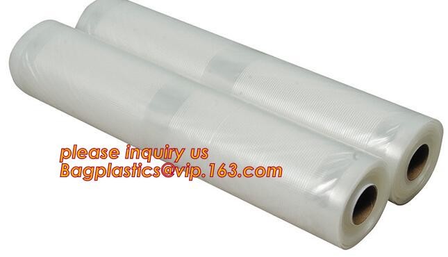 nylon pe vacuum pouch sealed vacuum bag 3 side sealed vacuum bag vacuum pouch Zipper with valve vacuum bags Three side s