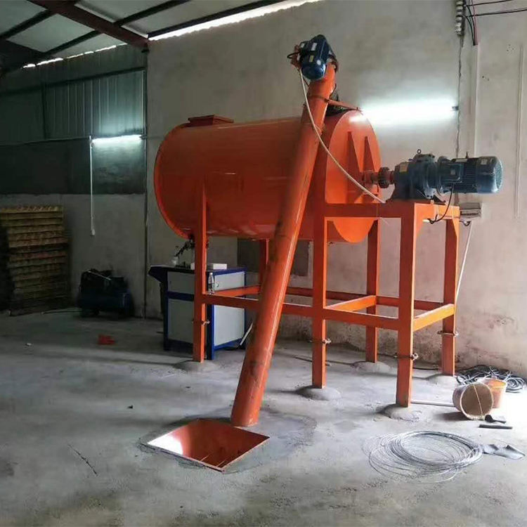 1 Ton -6 Ton Dry Mortar Mixer Sand Horizontal Ribbon Mixer Energy Saving