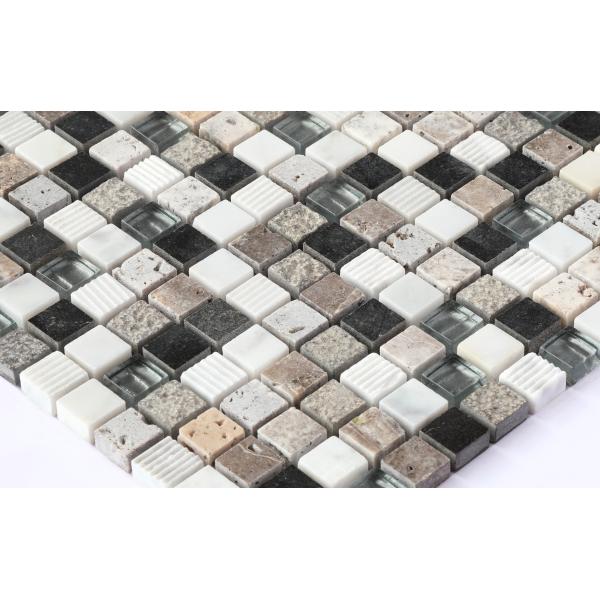 Elegant And Durable Square 300x300mm Natural Stone Mosaic For Bedroom and office