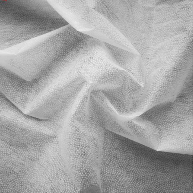 Customized Width GAOXIN 100% Polyester Hot Melt Adhesive Lining Non Woven Interlining