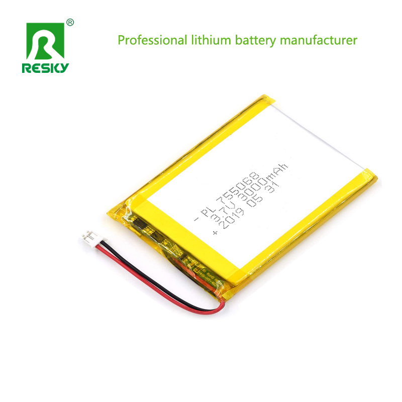 Solar Lithium Polymer Battery Cell 703048 1000mAh 3.7V For Consumer Electronics