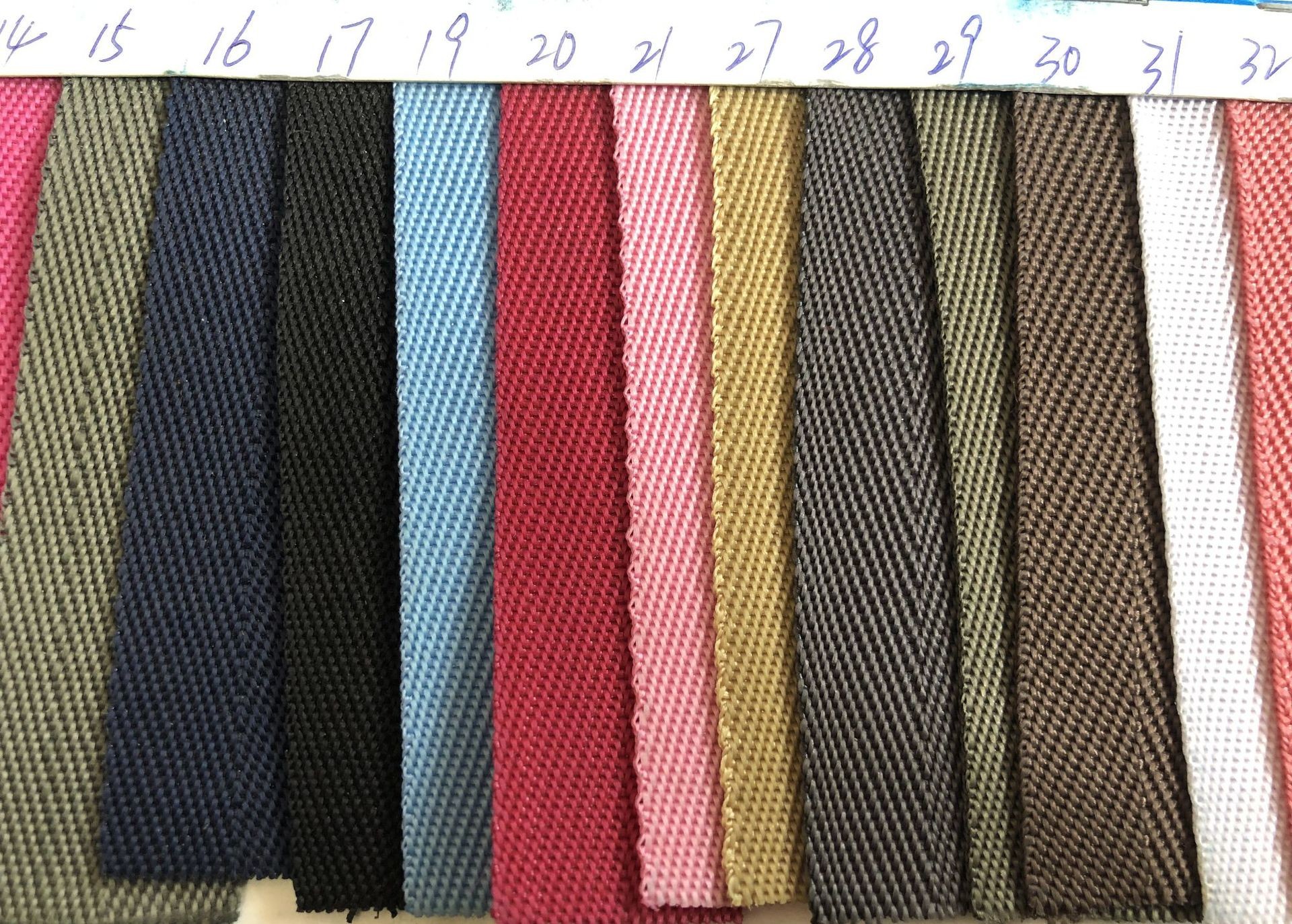 Herribone Polypropylene Webbing 20mm 25mm ISO14001 Pp Webbing