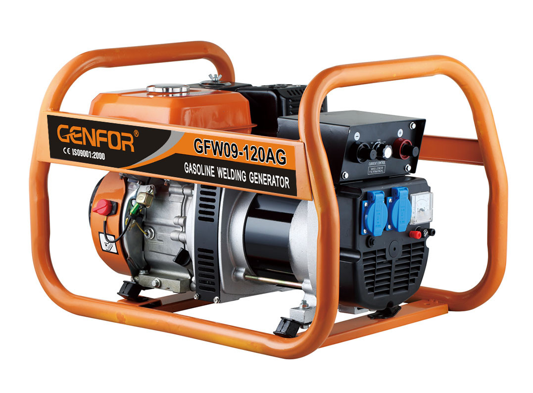 DC 19 - 26V Single Phase Generator , Welding Generator Set 8.0HP Max Output