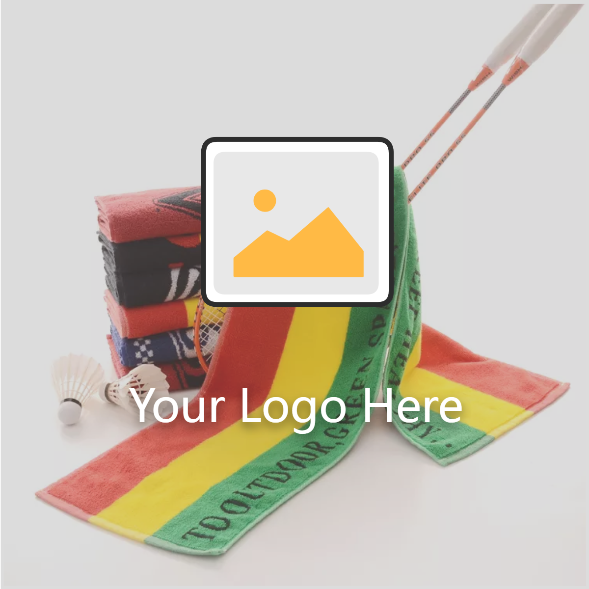 30*110cm Custom Logo Gym Towel Made of Microfiber Sweat Absorbing and Quick-Drying