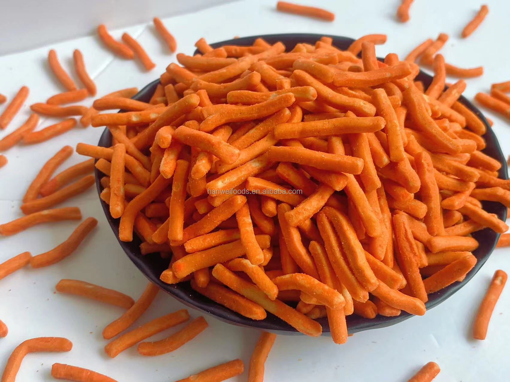 Shrimp Strips Rice Cracker Snacks Wheat Flour Japanese Grain Snacks