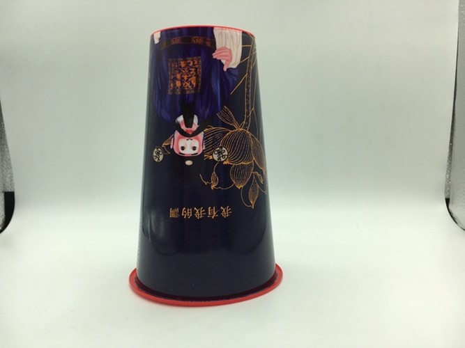 Plastic IML Cups Custom Labels Printing Logo , Iml Products 500ml / 17oz