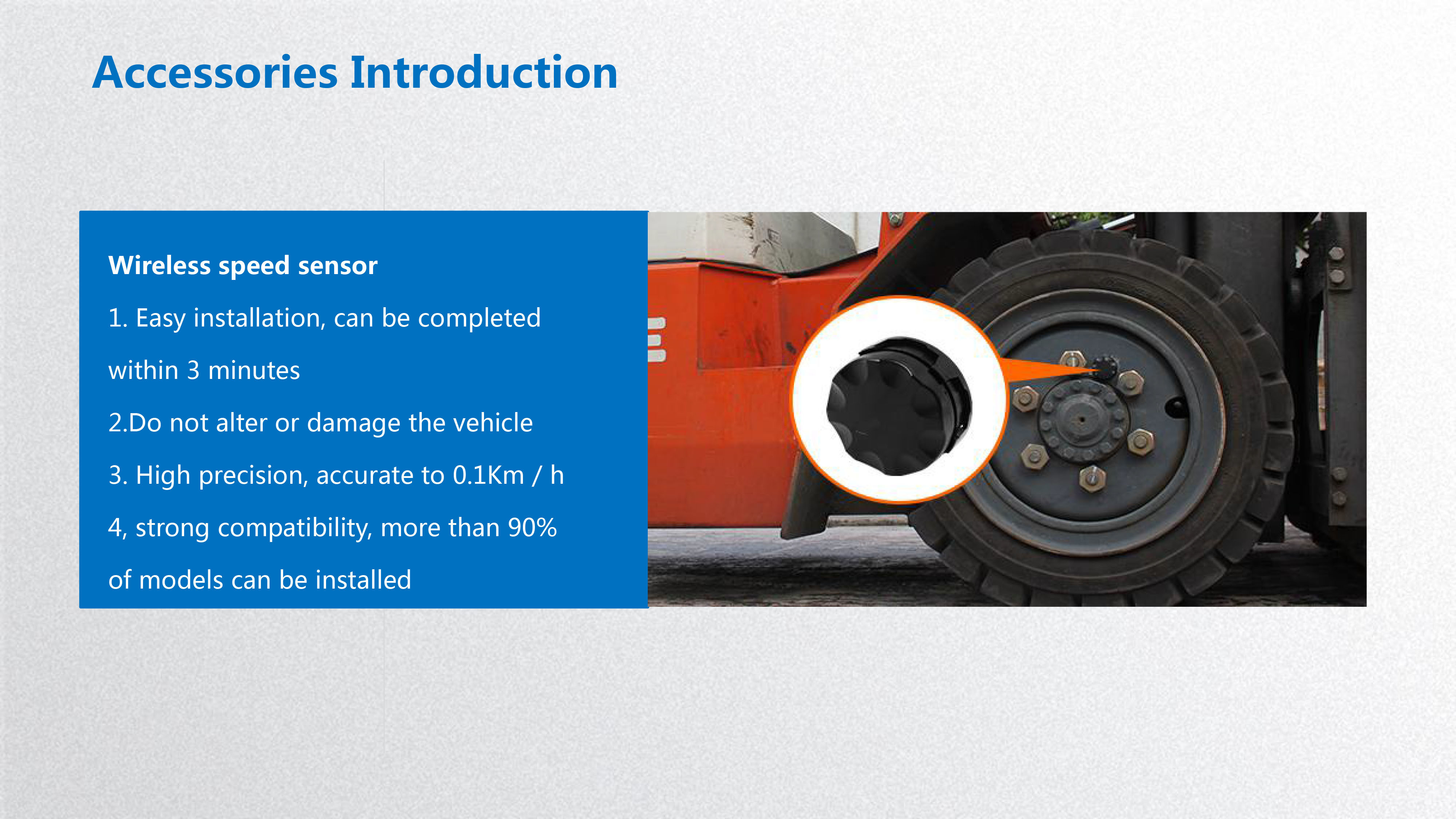 Forklift Collision Avoidance UWB 10W LED Warning Light