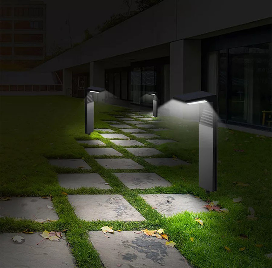 IP65 Waterproof Landscape Floor Lawn Lamp Light Battery Power Walkway Landscape