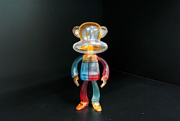 Paul Frank Plastic Toy Figures 5.5 Inch Tall Monkey Arm / Leg Movable