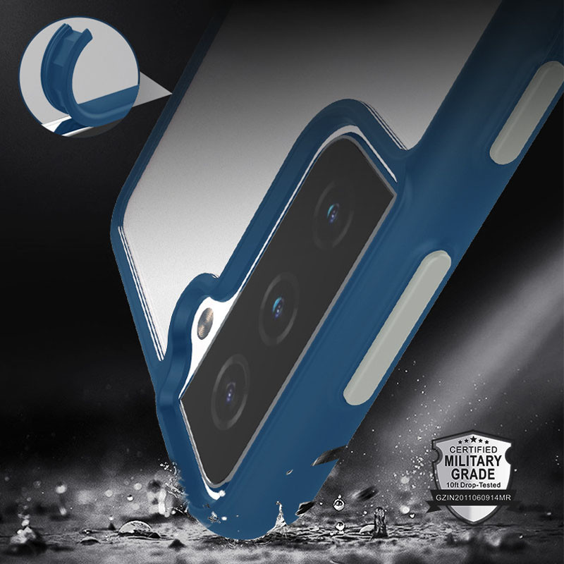 Hybrid Shockproof Phone Cases TPU Detachable Buttons for Samsung Galaxy S21