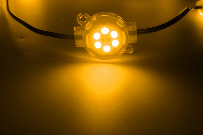 PC Shell 30000hrs 30MM 0.45W 12V IP65 Rgb Led Module