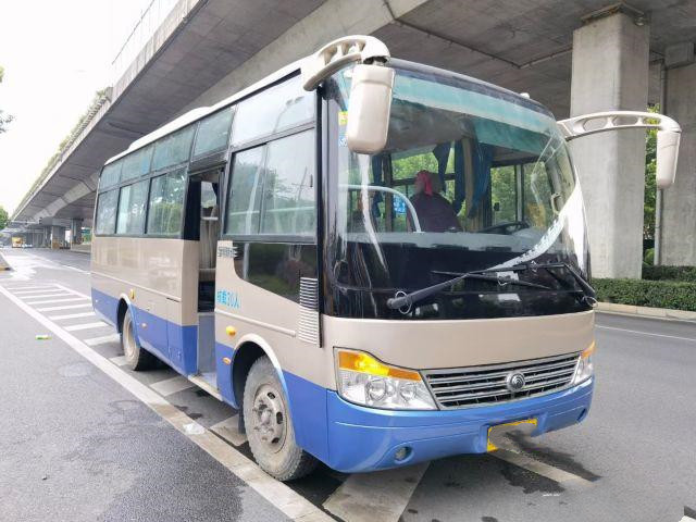 Used Yutong Mini Bus ZK6752D Yuchai Front Engine Good Passenger Coach 30 Seats 103kw