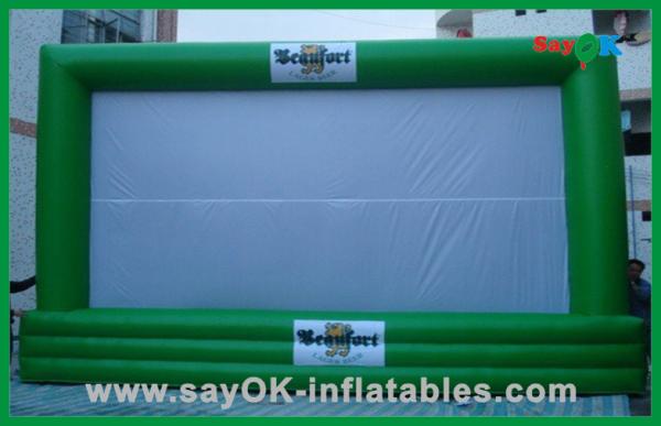 Air Screen Waterproof Commercial Inflatable Movie Screen , Outdoor Inflatable