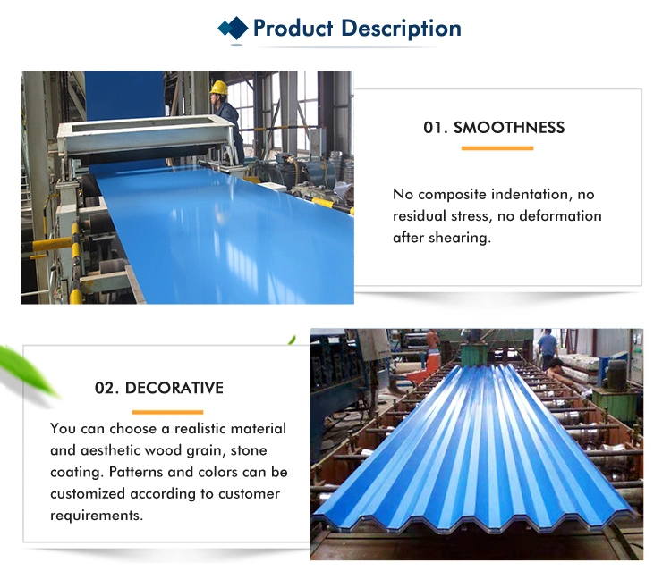 Prepainted Galvalume Steel Coil PPGI Prepainted Galvanized Steel Coil