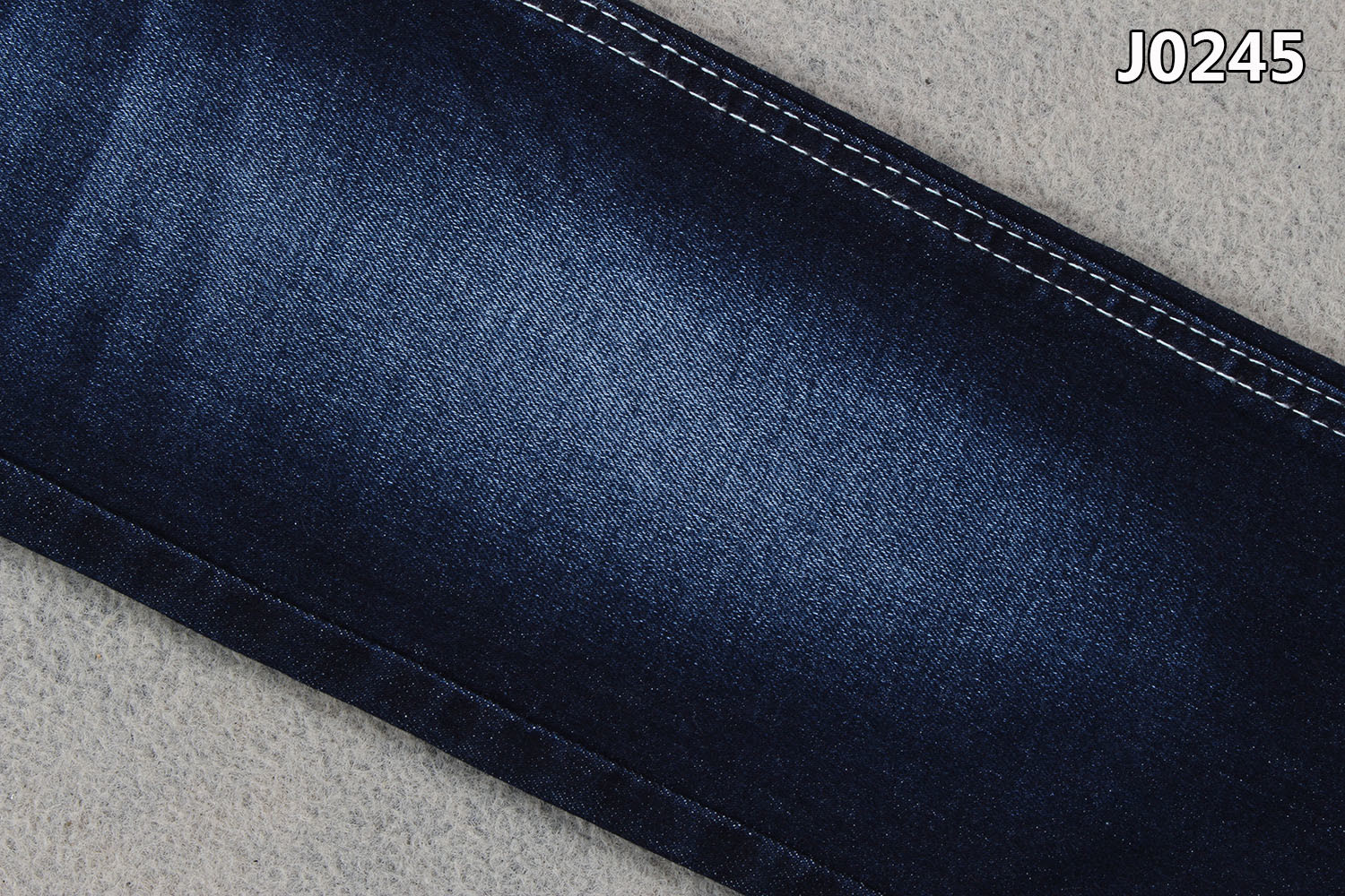 Stretch Slubby Lady'S Denim Fabric 9.6 Ounce Middle Weight Jeans Fabric By The Yard