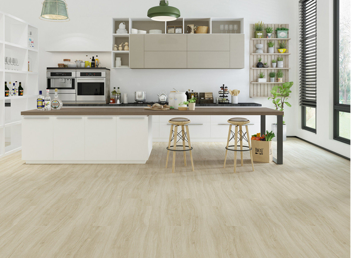 Oak Grain SPC Vinyl Flooring Click Waterproof Fireproof GKBM FT-W19020