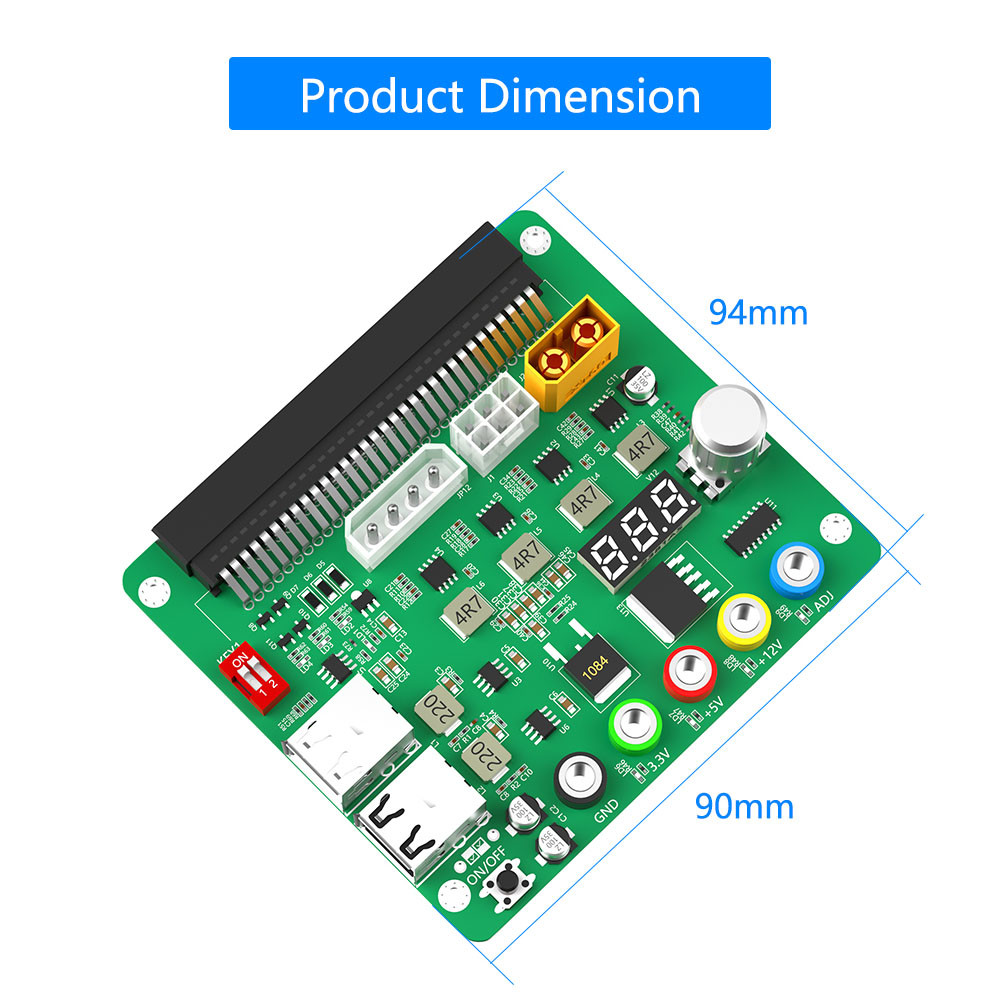 Power Supply Server PSU Breakout Board QC 2.0 For HP DELTA FUJITSU