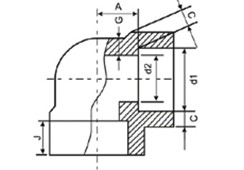 sanitary stainless steel weld Elbow