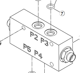 LGMC 12C3695 Hydraulic Flow Control Valve Stainless Steel