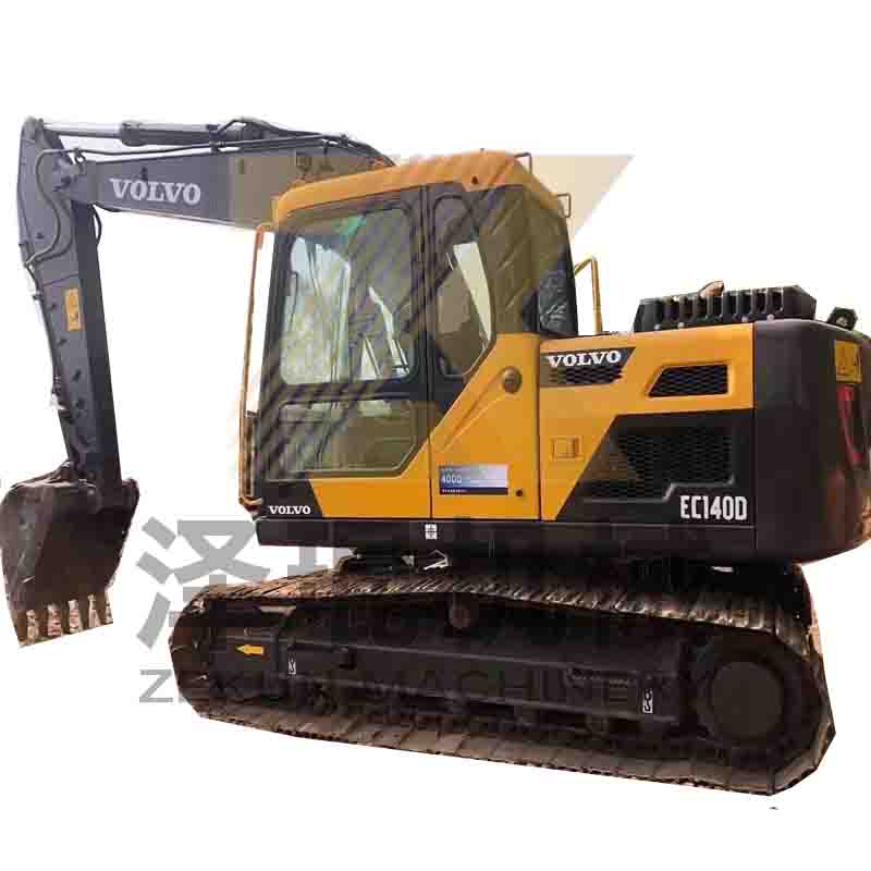 77.4KW Second hand Volvoec140d Original Medium Size Excavator Machine Weight 15870 KG