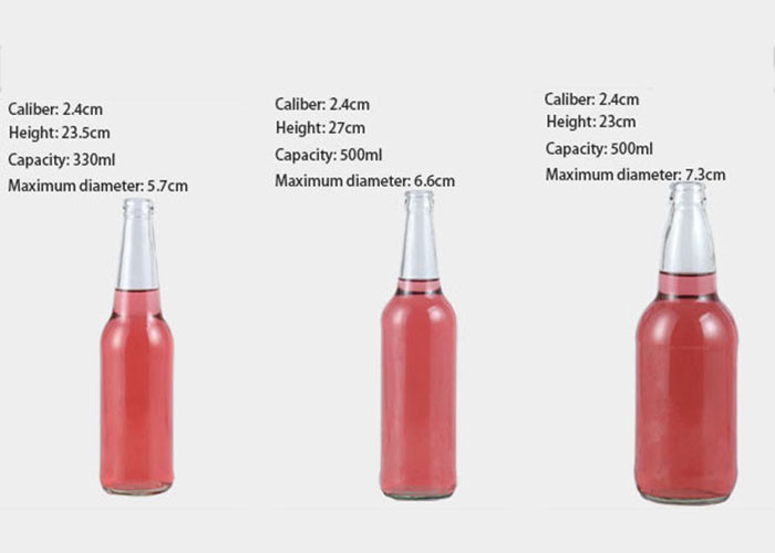 Eco Friendly Empty Glass Wine Bottles , Decorate Wine Bottle For Gift