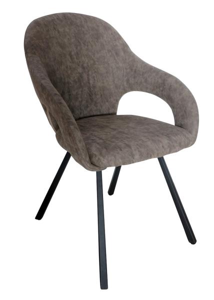 Antique Polyurethane PU Upholstered Dining Chair Livingroom Chair Leisure Chair