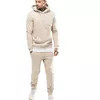 Custom Printing Hoodie Unisexoem Service Solid Autumn Pullover Corduroy Trucksuit Yarn Dyed for Men
