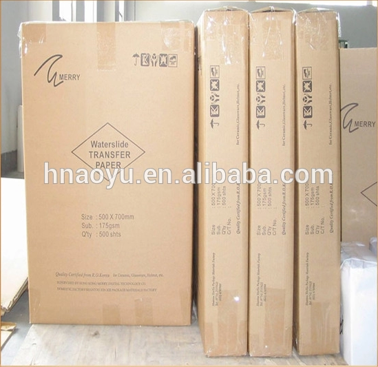 Customized Pattern Water Transfer Paper for Pure White Tattoo Transfer White Paper