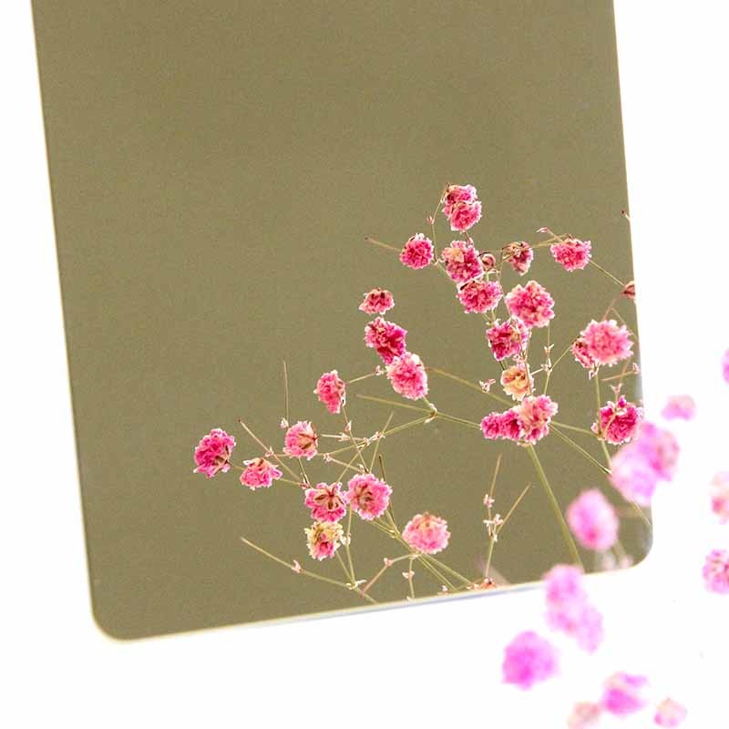 4*8 201 304 8K Mirror Stainless Steel Sheet For Decoration Bright Surface