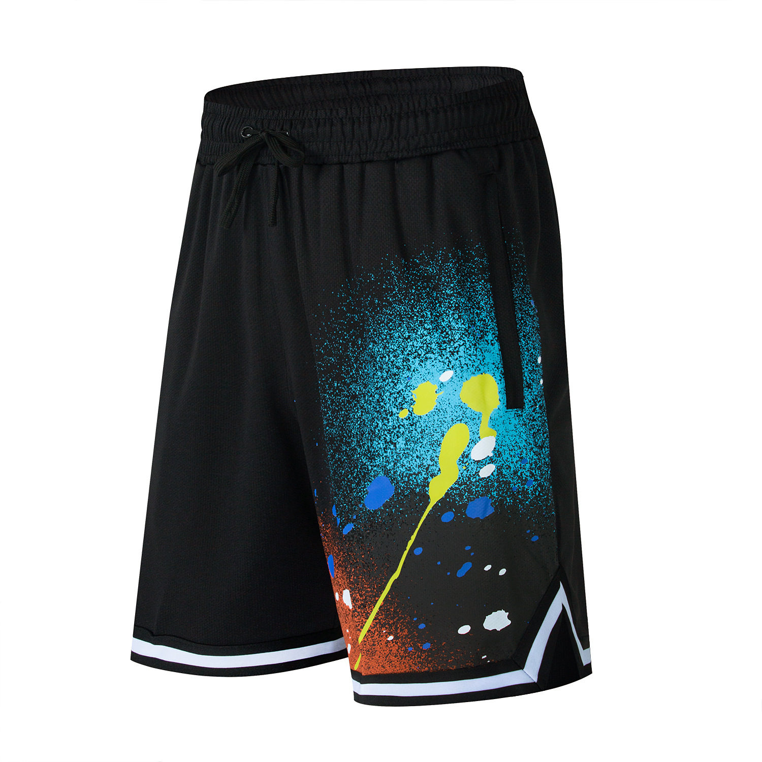 2021 New customizable basketball shorts Sports training track running shorts