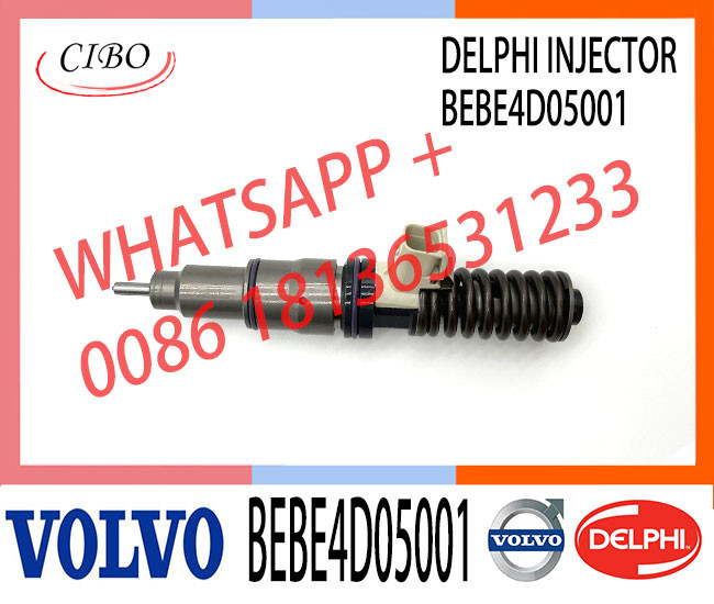4 Pin Excavator engine parts BEBE4D05001 BEBE4D17001 Diesel Fuel Injector 16650-00Z1B for VOL NISSAN 12 LITRE