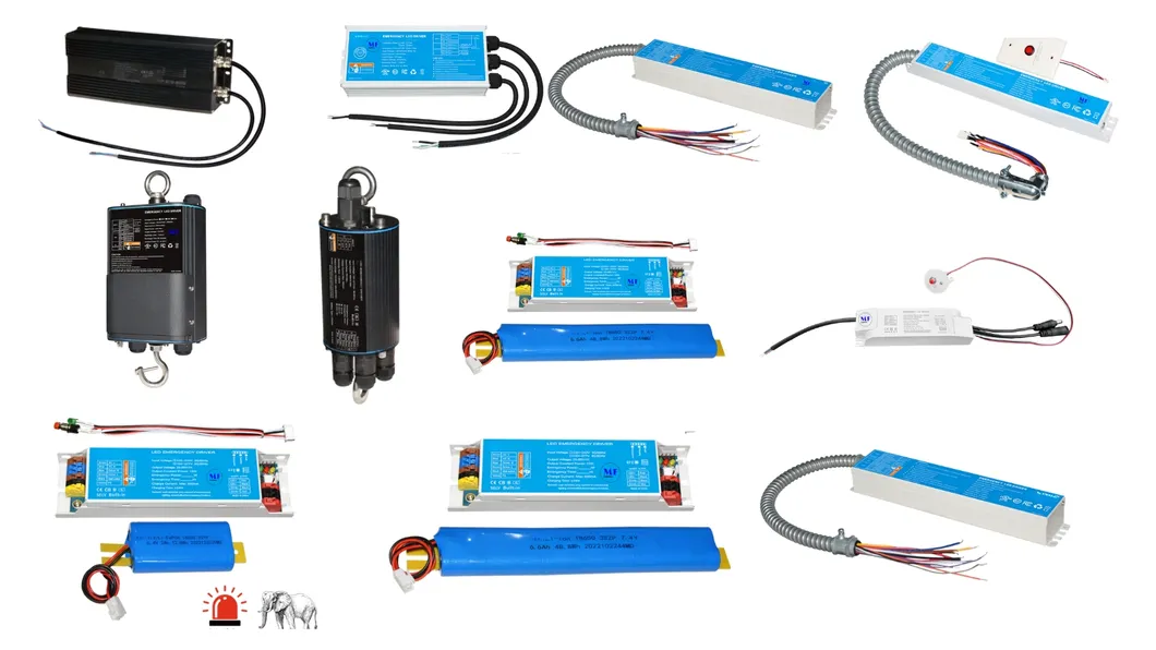 Factory Price 3-Hour Long-Lasting LED Emergency Lighting Kit Driver Power Supply &amp; Battery Ballast for Triproof Light Ceiling Light Highbay Light Basemnt