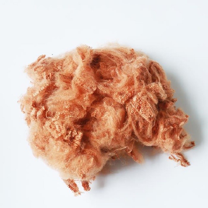 Fire retardant 100% virgin polyester staple fiber