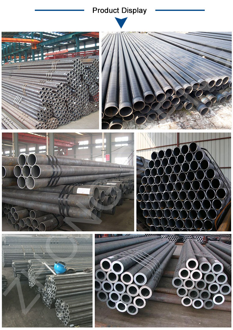 Non-Oiled Special-Shaped Honed Seamless Spring Carbon Steel Pipe Sch40 Astm A106 A192 Q235 Q235B