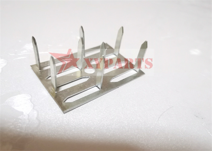 54mmx38mm Stamped High Grade Zinc Plating Steel Rock Wool Impaling Clips