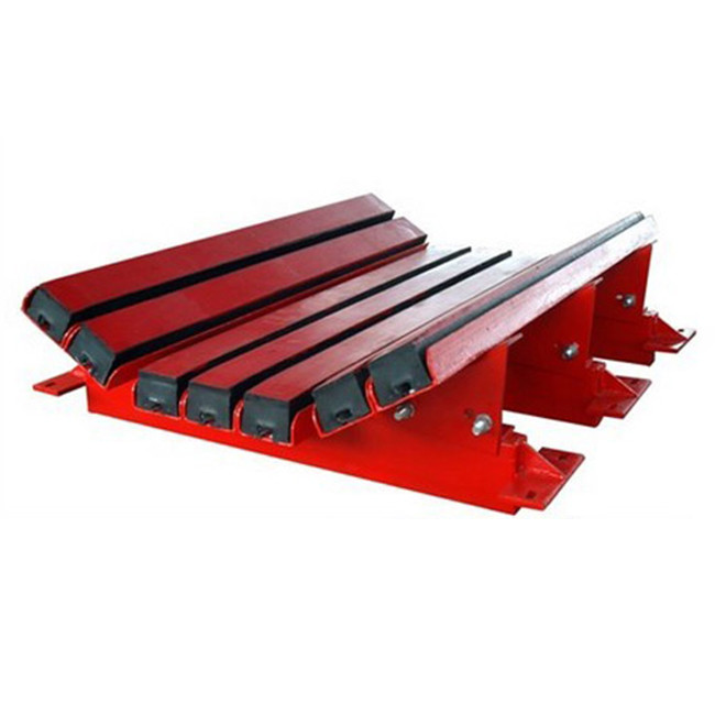 Belt Conveyor Impact Bed With Replacement Low Friction UHMWPE Impact Bar